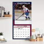 JF Turner Kalendář Washington Capitals NHL Alexander Ovechkin #8 2026 Wall Calendar