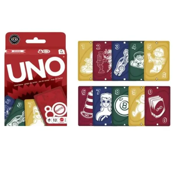Mattel UNO 80. Výročí Mattel