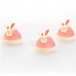 Barbara Luijckx sp. z o. o. Dekorace čokoládová Králíček 12 ks