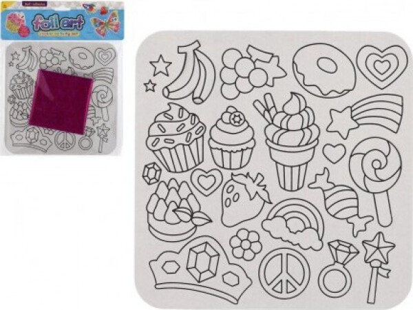 Kreativní sada kouzlení s fóliovými obrázky