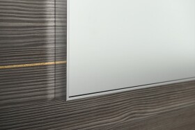 SAPHO - AROWANA zrcadlo v rámu 120x60cm, chrom AW1260