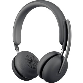 Logitech Zone Headset otevřená (On Ear) Bluetooth®, Bez kabelu stereo grafit headset, omezení hlasitosti, regulace hlasitosti, Vypnutí zvuku mikrofonu Počítače