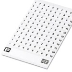 Phoenix Contact 0804206 označovací karta bílá 10 ks