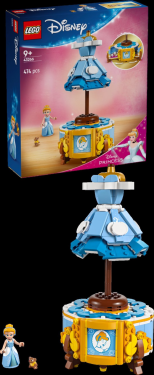 LEGO® │ Disney Princess 43266 Popelčiny šaty - LEGO® Disney™