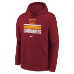 Nike Dětská mikina Washington Commanders NFL Team Stripes Club Hoodie (YOUTH)