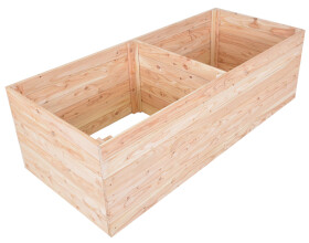 ROJA záhon vyvýšený PREMIUM MODŘÍN 160x70x50cm dřevěný