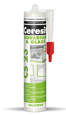 Ceresit CS23 silikon na sklo transparetní 280ml