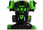 Mamido Elektrický traktor - s radlicí zelený