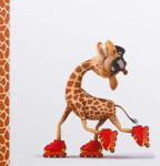 Fotoalbum HDFA-519 Giraffe 3, na fotorůžky 100 stran