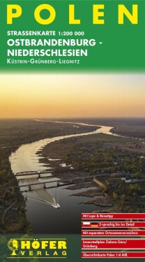 Polsko (Východní Braniborsko - Dolní Slezsko - Küstrin / Grünberg / Liegnitz) 1:200 000 /automapa