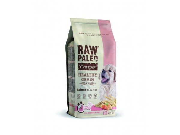 Raw Paleo Healthy Grain Adult Salmon (Losos & Ječmen) Hmotnost balení: 10 Kg