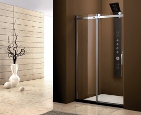 Aquatek - Tekno B2 - Luxusní sprchové dveře zasouvací 141-145 cm, sklo 8mm, výška 195 cm TEKNOB2145-10