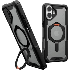 Urban Armor Gear Plasma XTE MagSafe Kickstand Case zadní kryt na mobil Apple iPhone 16 Plus černá/oranžová Kompatibilní s MagSafe