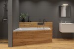 Asymetrická vana Laguna Idea Plus 160x100 cm akrylát levá ID1600LPLUS ID1600LPLUS