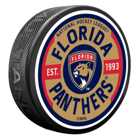 Mustang Puk Florida Panthers NHL Gear Textured Puck
