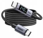 Ugreen L530 kabel USB-C na USB-C šedá / 240W / 480Mbps / 3m (65868)