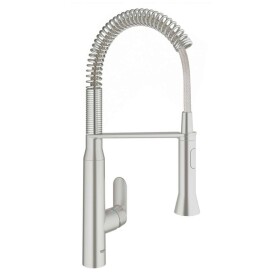 GROHE - K7 Dřezová baterie s flexibilním ramenem, supersteel 31379DC0