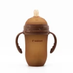 Kidnort Eple Kojenecká lahev pro kojené děti 250ml 6m+ hnědá (KID000053)