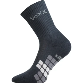 VOXX Ponožky sportovní RAPTOR s ionty stříbra TMAVĚ ŠEDÉ 39-42 109632