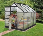 Polykarbonátový skleník – Vitavia Venus 5000, PC 4 mm černý