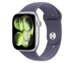Apple Watch Series 11 GPS 42mm Silver Aluminium Case with Purple Fog Sport Band - S/M EDF_1218833