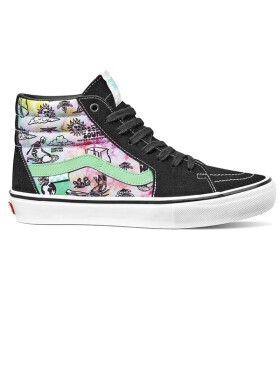 Vans Skate SK8-Hi (SHROOM DOOM) BLK/GR ASH pánské boty