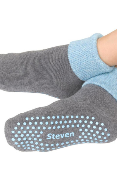 SOCK ABS 038 MELANŽOVĚ ŠEDÁ 26-28