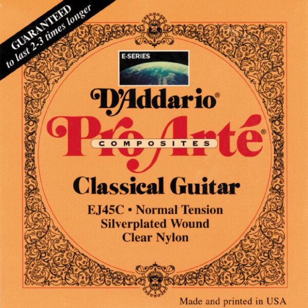 D'Addario EJ45C Composite Nylon Pro Arté Normal - .028 - .044