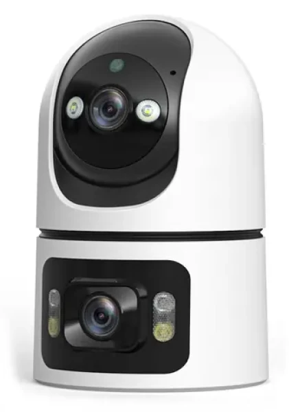 IMMAX NEO LITE SMART Security DOUBLE / Vnitřní kamera / Duální / P/T 355°/90° / 4MP / Wi-Fi / TUYA (07805L)