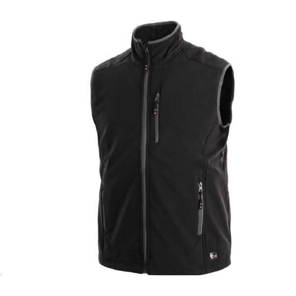 Canis CXS Topeka pánská softshell vesta černá
