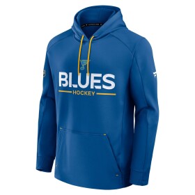 Fanatics Pánská mikina St. Louis Blues NHL 2025 26 Authentic Pro Rink Tech Hoodie Velikost: S