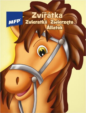 Omalovánky A4 výsek Zvířátka 210x276mm/16