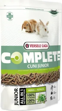 Versele-Laga Cuni Junior Complete / Krmivo pro králíky / mládě do 8 měsíců / bez obilovin / 500 g (322119)