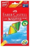 Faber - Castell Pastelky trojhranné ECO 36 ks + ořezávátko