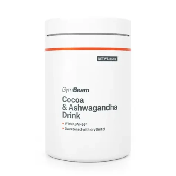Cocoa Ashwagandha Drink - GymBeam (600 g) (106738-1-600g)