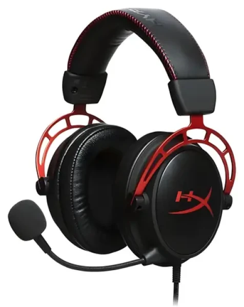 HyperX Cloud Alpha černo-červená / Herní sluchátka / mikrofon / 3,5 mm Jack / 1 m (4P5L1AM#ABB)