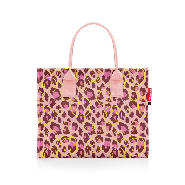 Stylová kabelka Reisenthel Daily Shopper Smiley® leo blush