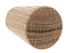 Tulip Nábytková knopka dřevěná Taper nelakovaná (404331)