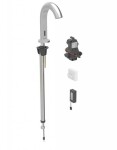 GEBERIT - Piave Elektronický umyvadlový ventil, bateriové napájení, easy to clean, kartáčovaná nerez 116.183.SN.1