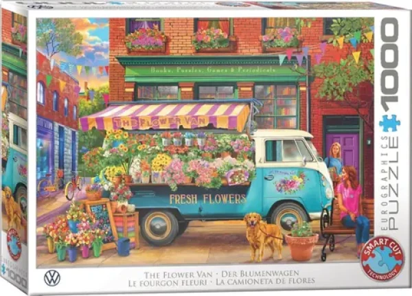 EUROGRAPHICS Puzzle Květinová dodávka