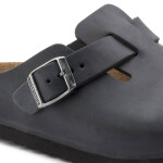 Dámské/pánské žabky Birkenstock Boston Black oil leather narrow narrow (0059463) 37