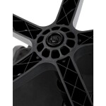 Kancelářské křeslo, houpací mechanismus, černá látka, KA-C713 BK2