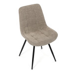 Jídelní židle, hnědá, látka, HC-T1130 CAP2