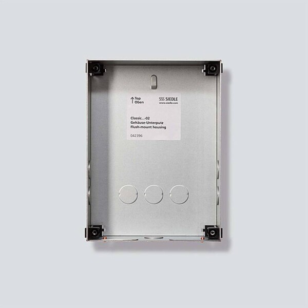 Siedle 210007731-00 příslušenství domovní telefon montážní příslušenství stříbrná