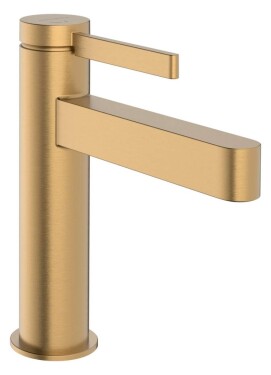 HANSGROHE - Finoris Umyvadlová baterie, s výpustí Push-Open, CoolStart, EcoSmart, kartáčovaný bronz 76024140