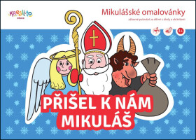 Mikulášské omalovánky / Přišel k nám Mikuláš - Nikol Štecurová