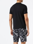 Pánské pyžamo krátké - 111573 2R509 12321- černá- Emporio Armani černá- MIX barev XL