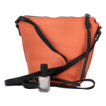 Dámská koženková crossbody Lenica, oranžová