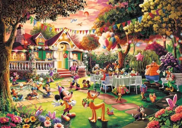 TREFL Puzzle Premium Plus Narozeninová oslava Mickey Mouse