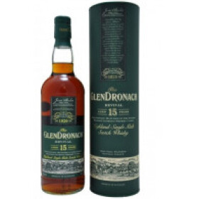 Glendronach Revival Non Chill Filtered Single Malt Scotch Whisky 15y 46% 0,7 l (tuba)